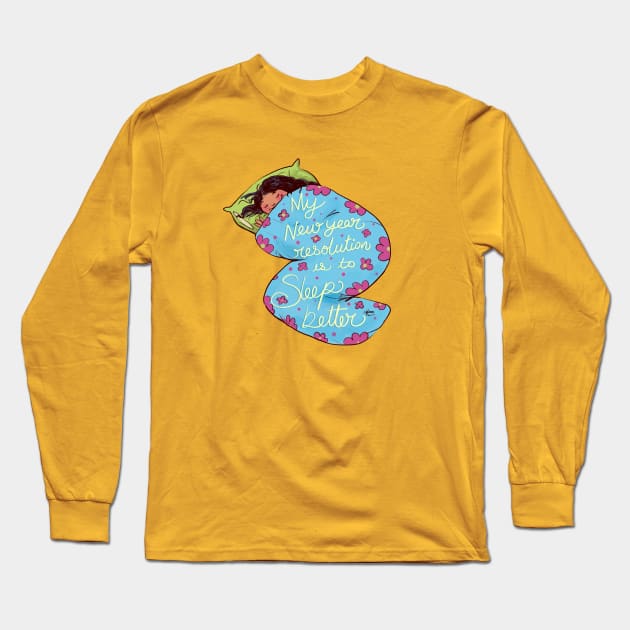 Important resolution Long Sleeve T-Shirt by Annada Menon